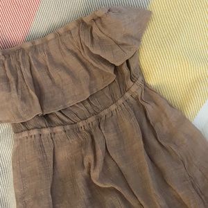 Forever 21 strapless Maxi Dress, Size Large